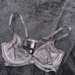 Victoria's Secret Shimmering Black Bra